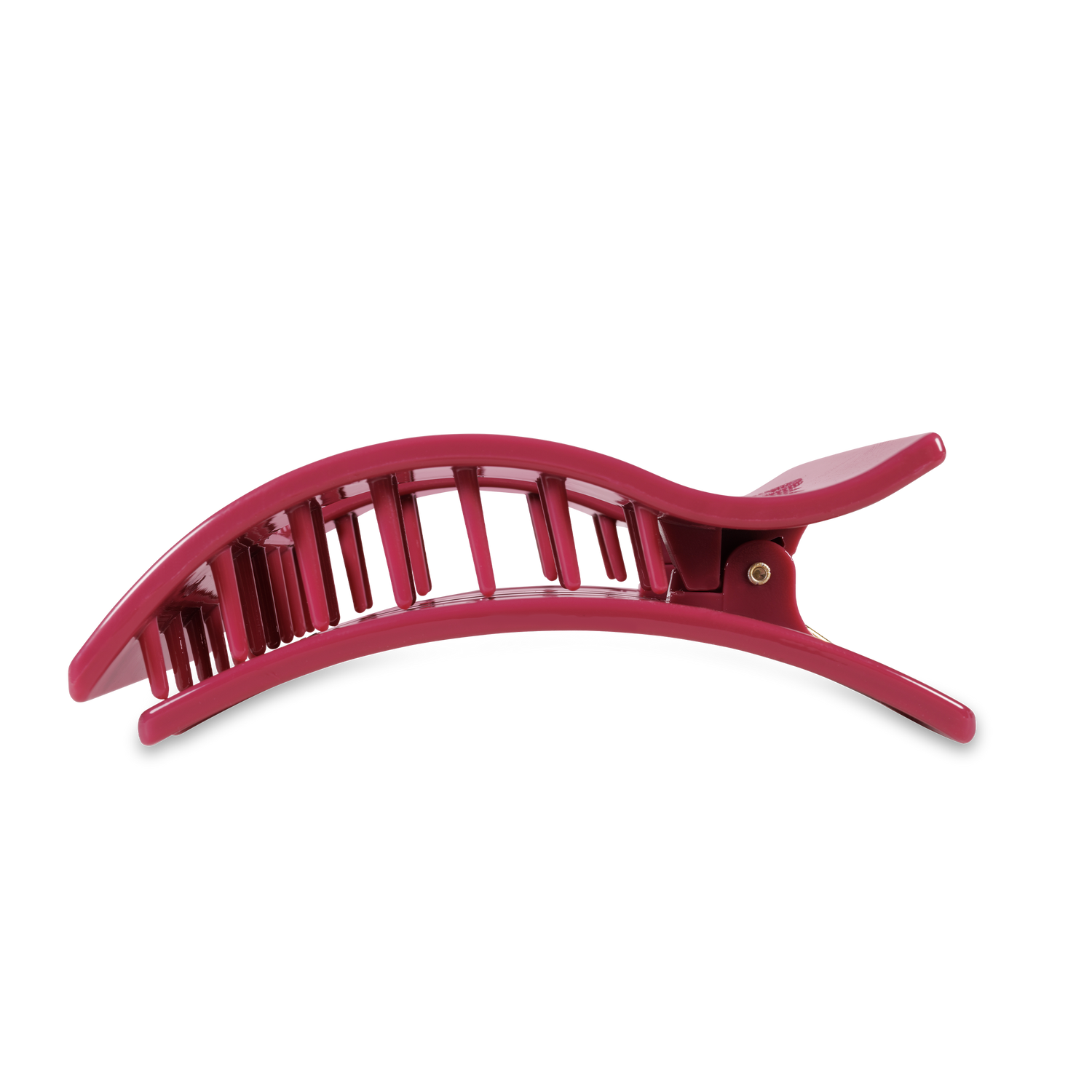 TELETIES - Flat Rectangle Hair Clip | Large | Wild Side