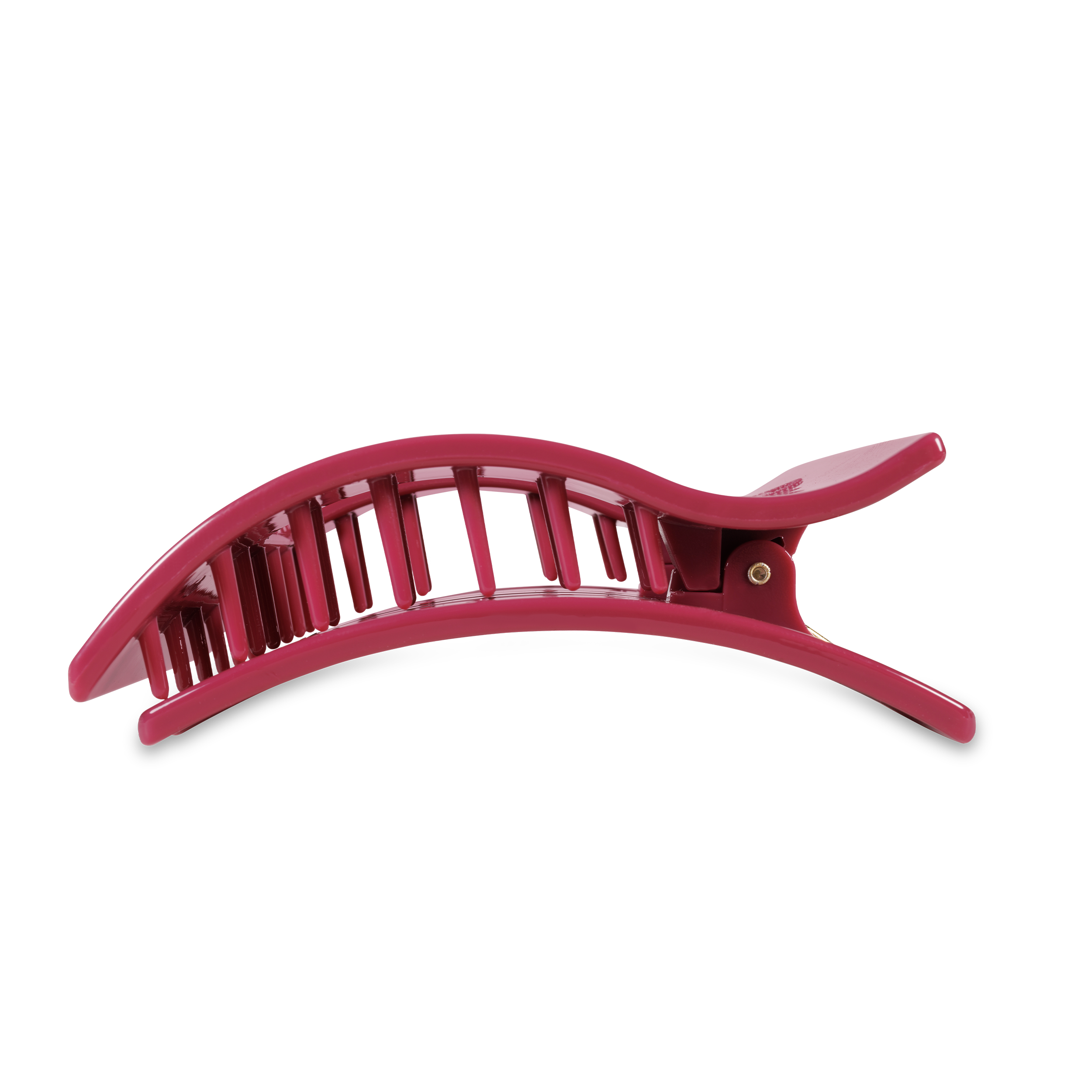 TELETIES - Flat Rectangle Hair Clip | Large | Wild Side