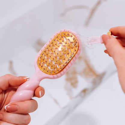 TELETIES - Mini Vent Brush | Bubblegum Pink