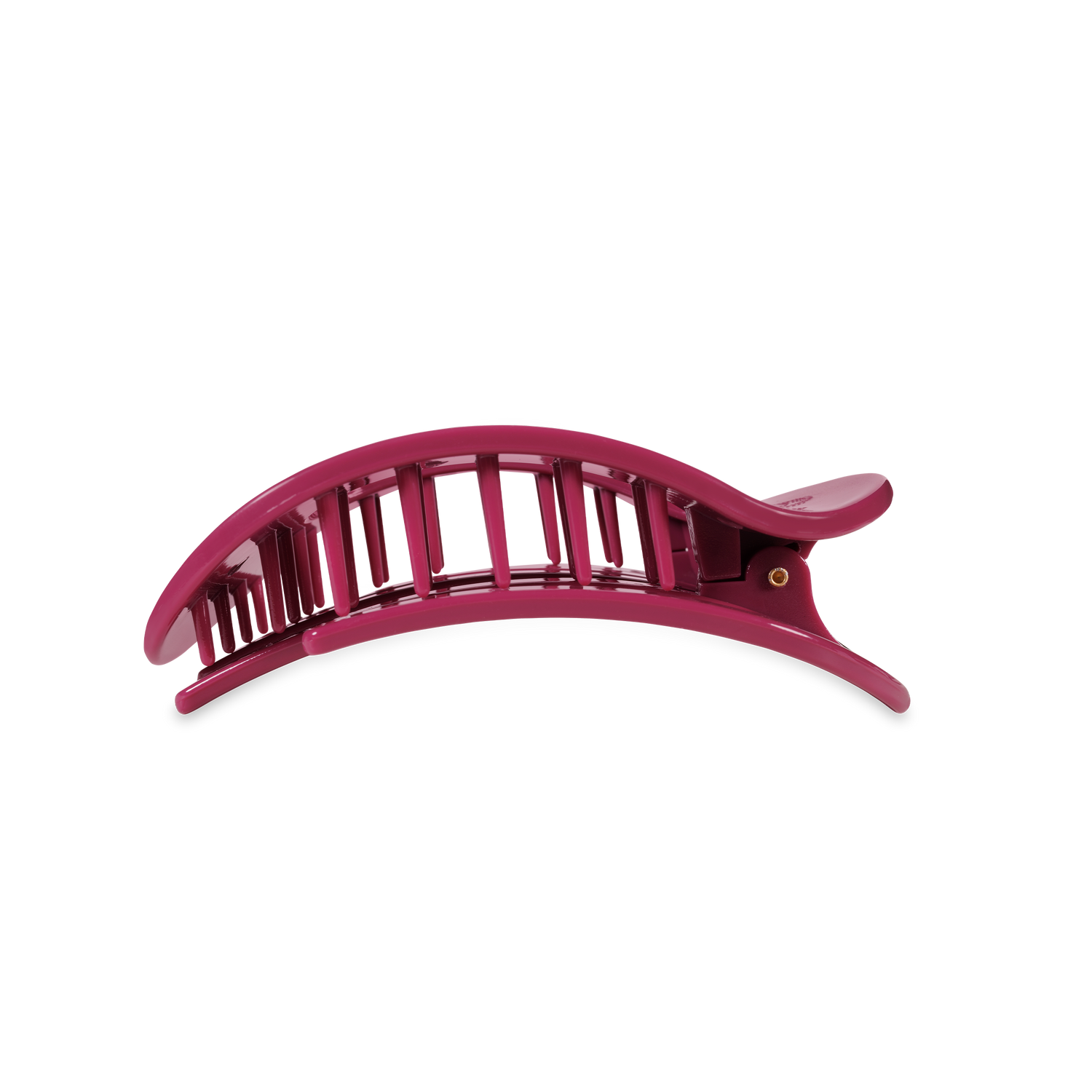 TELETIES - Flat Round Hair Clip | Medium | Wild Side