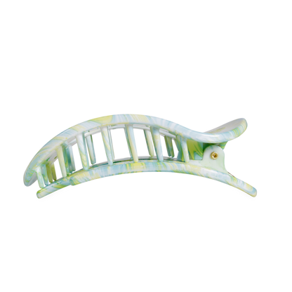 TELETIES - By the Sea Shore | Large | Flat Round Hair Clip