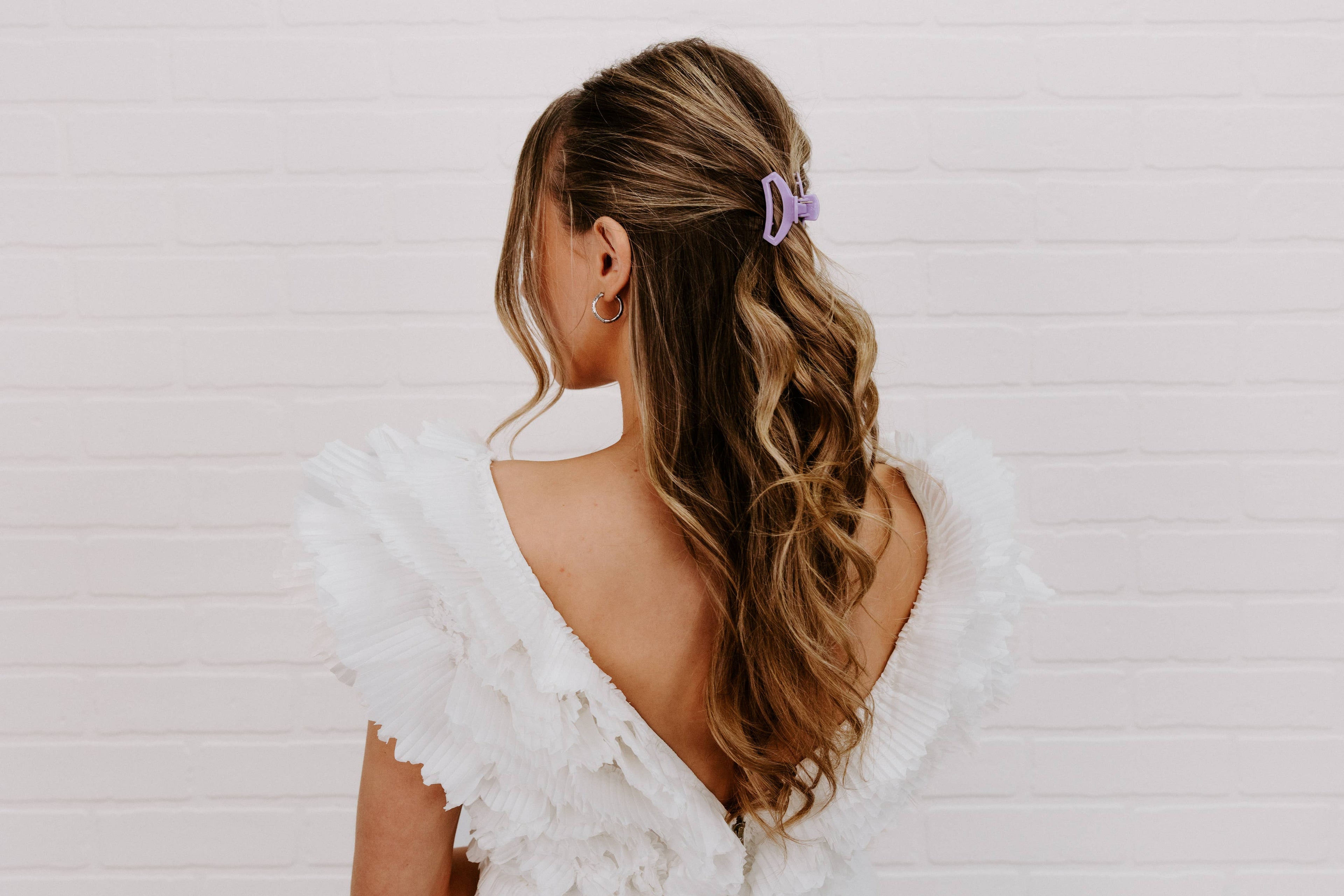 TELETIES - Open Hair Clip | Tiny | Lilac