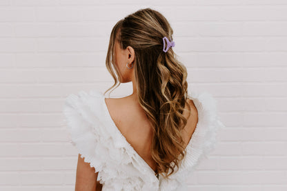 TELETIES - Open Hair Clip | Tiny | Lilac