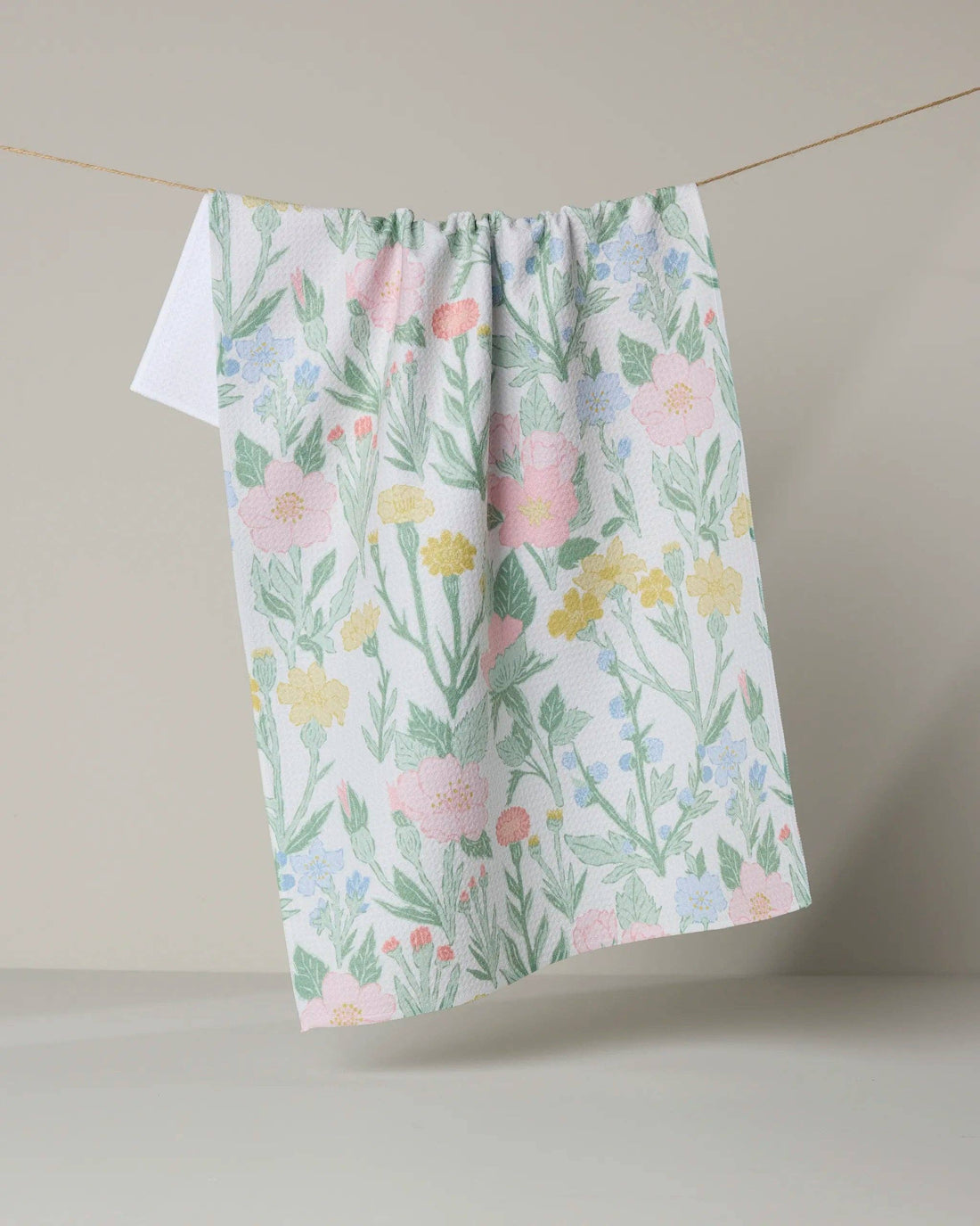 Geometry - Wildflowers in Bloom Tea Towel