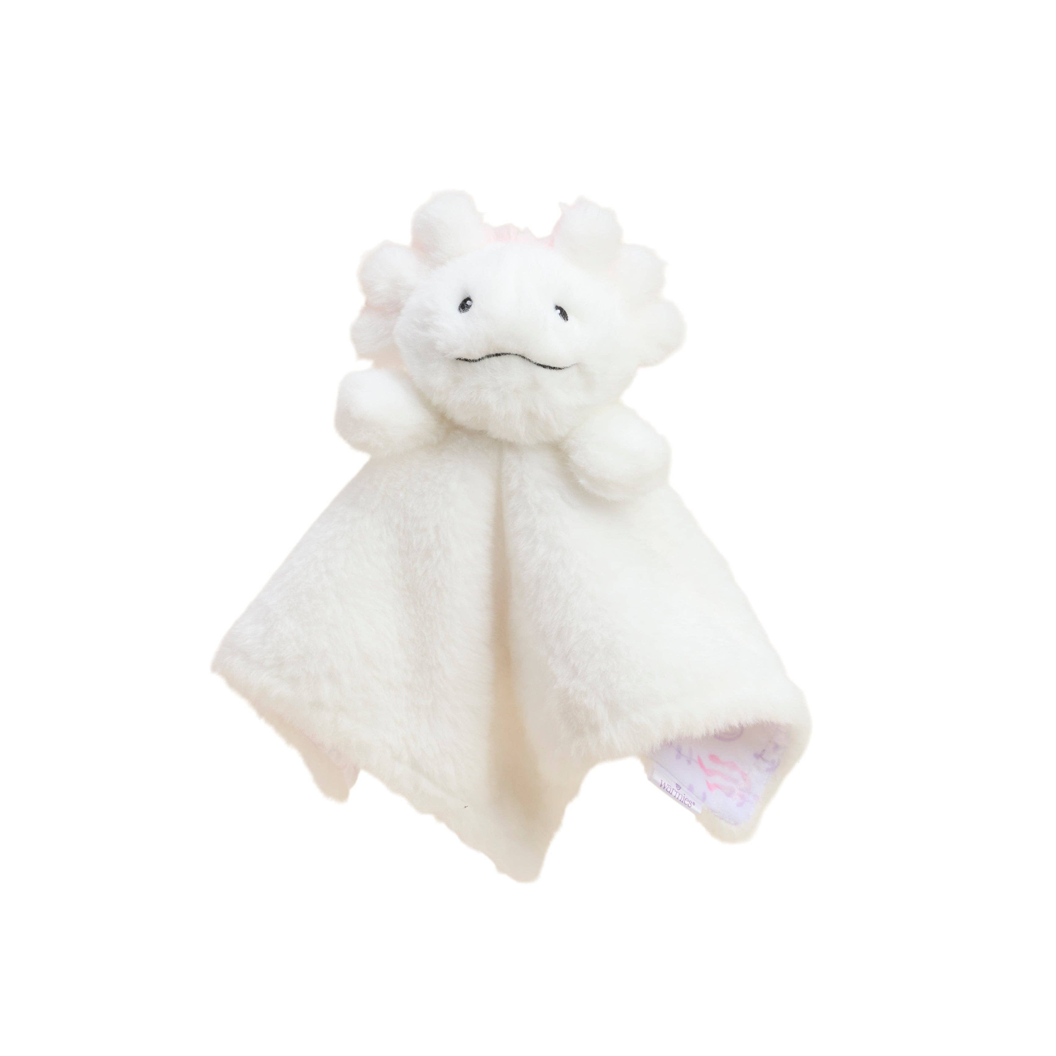 Warmies - Lavender Scented Plush - Gifts - Fall - Axolotl Lovey Blanket Warmies