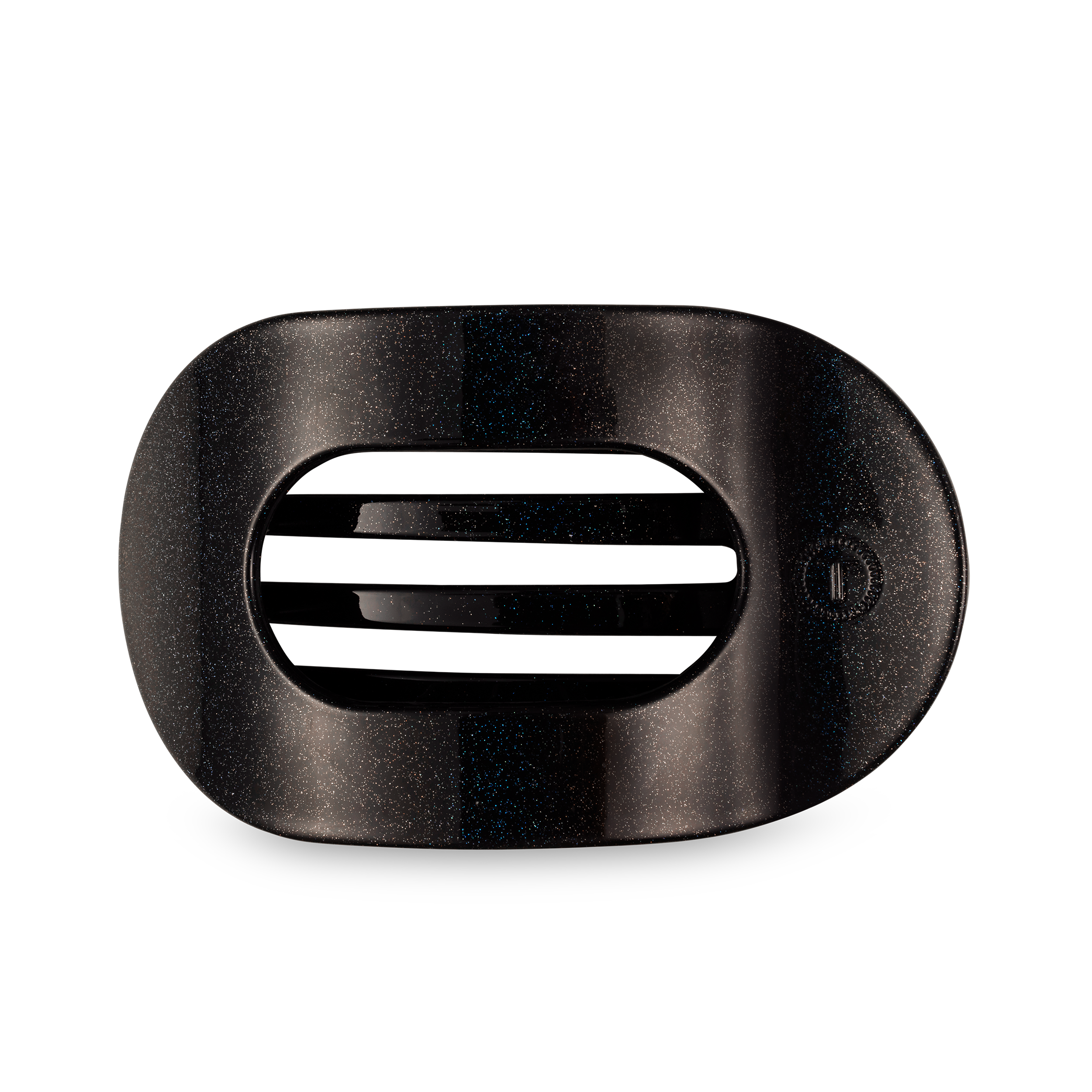 Round Flat Hair Clip | Large | Midnight Magic
