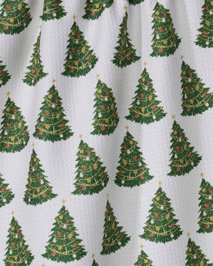 Geometry - Decked Out Tea Towel