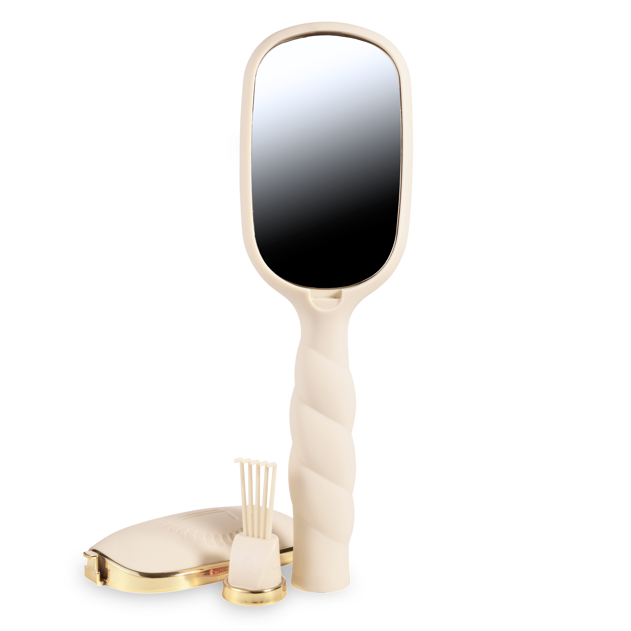 TELETIES - Detangler Hair Brush for Medium Hair - Tan