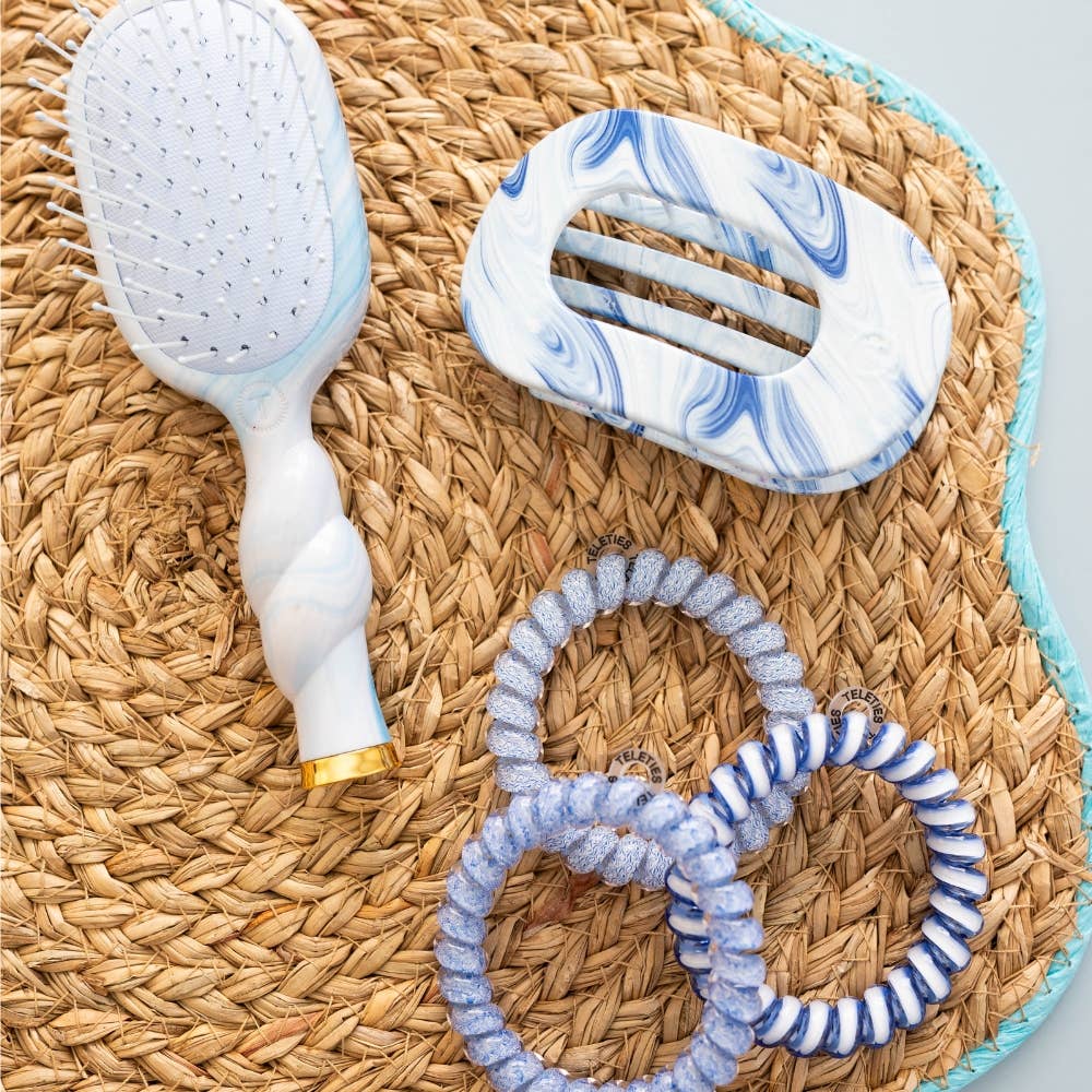 TELETIES - Tide &amp; True | Medium | Flat Round Hair Clip