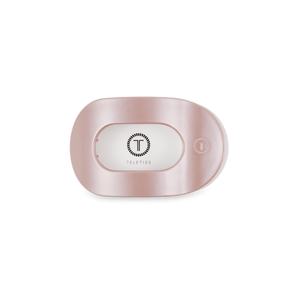 Round Flat Hair Clip | Small | Pearly Pink