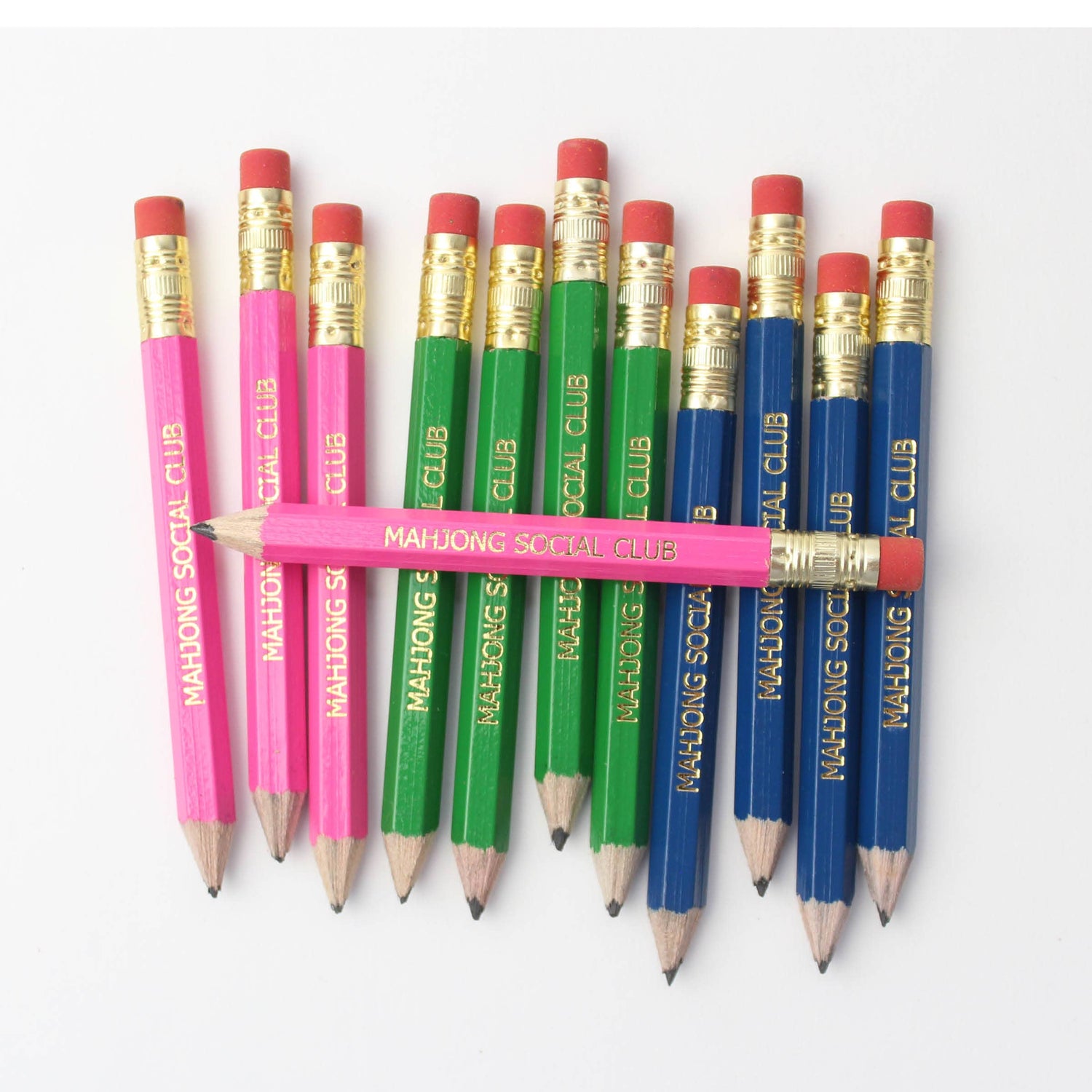Mini Pencil Set - Mahjong Social Club