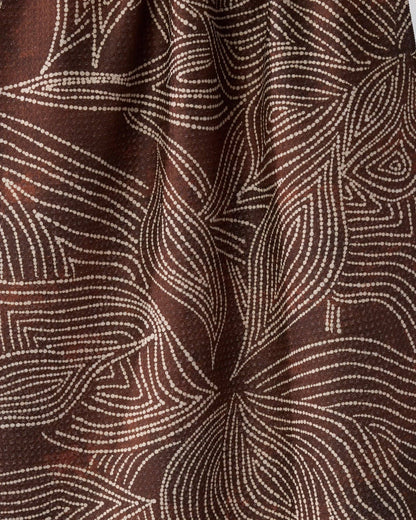 Geometry - Pearl Botanical Tea Towel