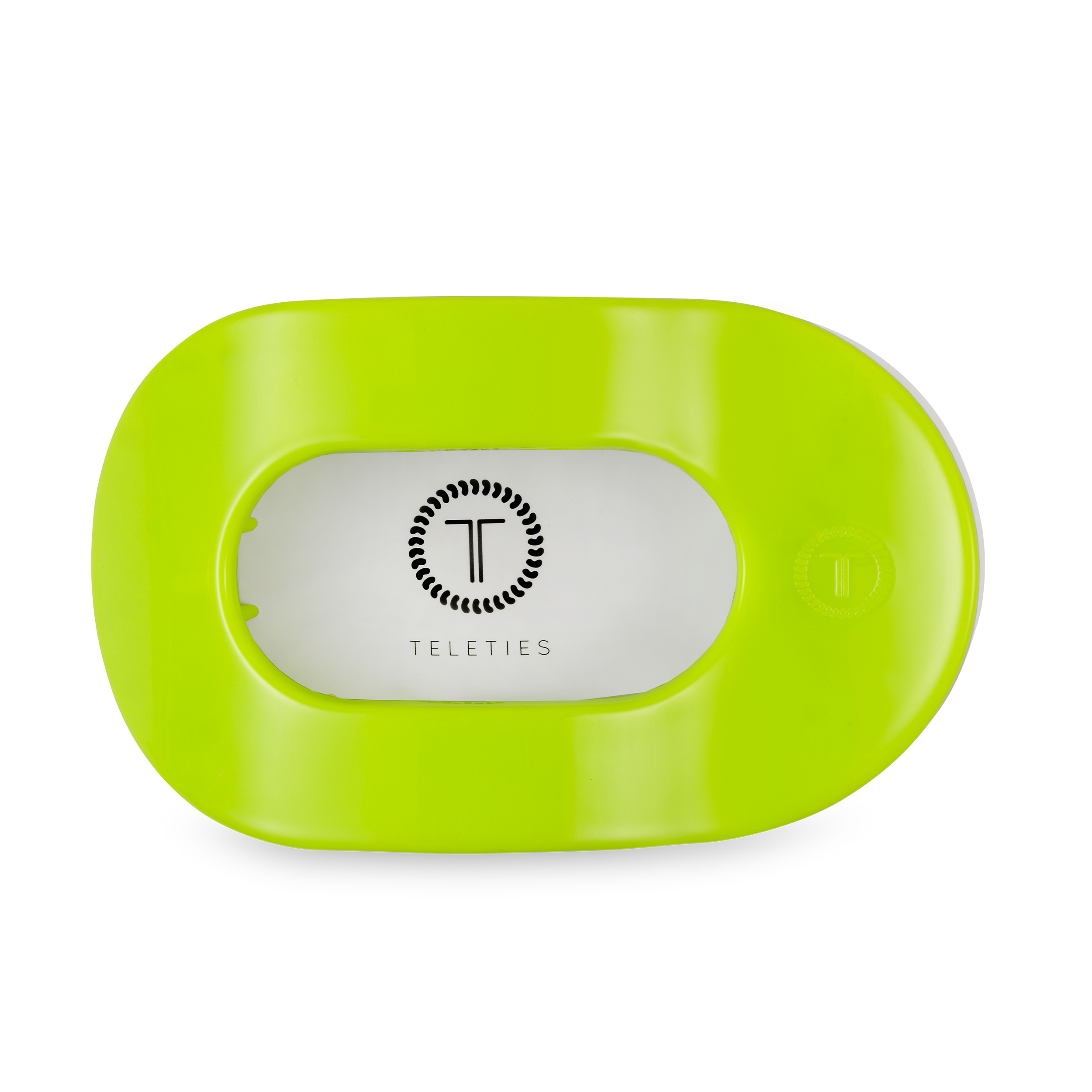 TELETIES - Flat Round Hair Clip | Large | Summer Brights