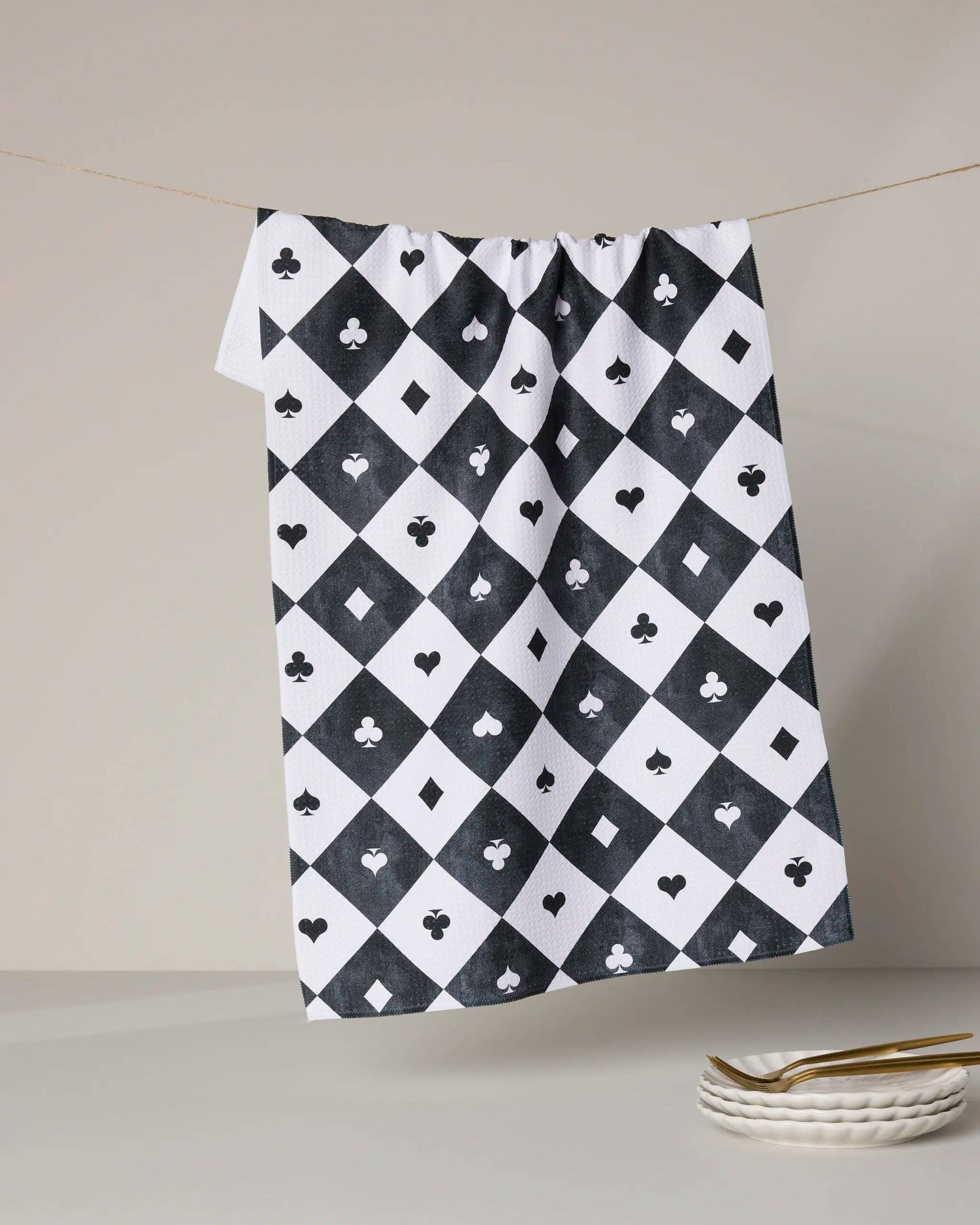 Geometry - Queen of Everything Tea Towel