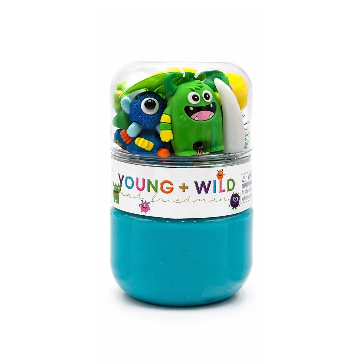 Grab &amp; Go Dough Jar - Colorful Monster