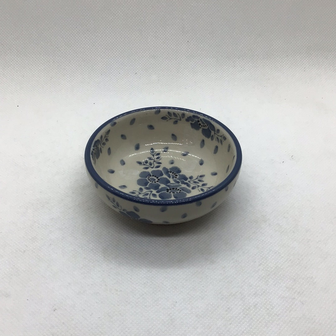 Blue Velvet Tiny Round Bowl 3.5"
