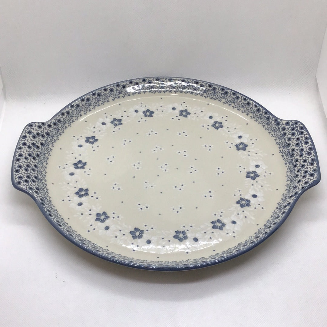 Simple Elegance Round Platter 12"