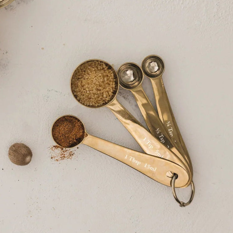 Gold Measuring Spoons