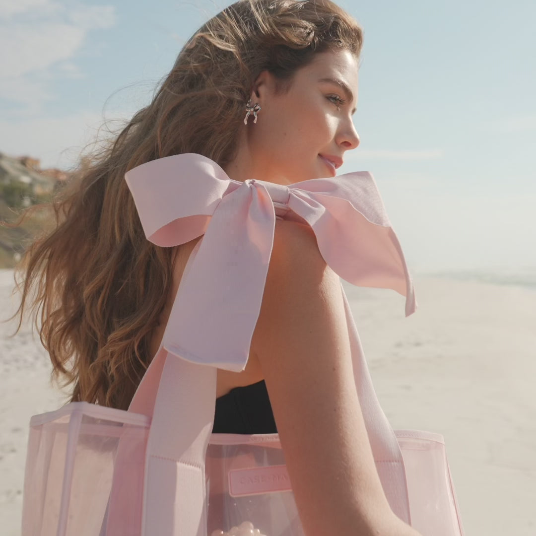 Case-Mate Jelly Bow Tote | Ballet Pink