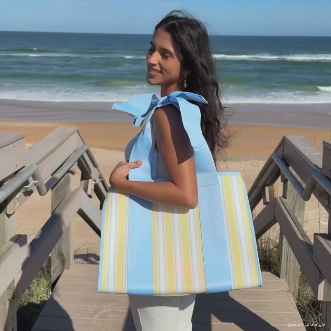 Case-Mate Jelly Bow Tote | Cabana Stripe
