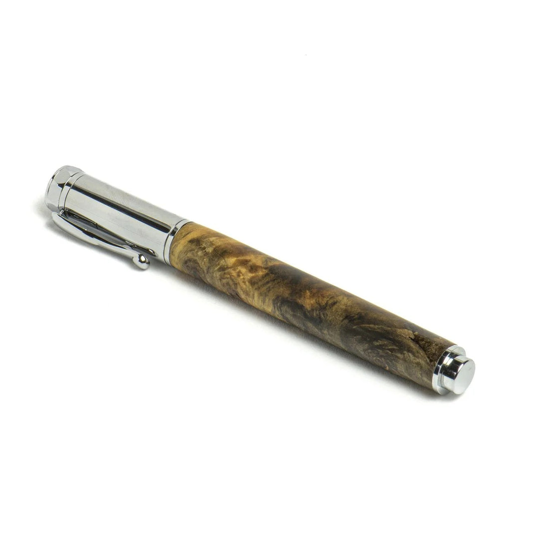 Buckeye Burl Chrome Magnet