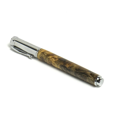 Buckeye Burl Chrome Magnet