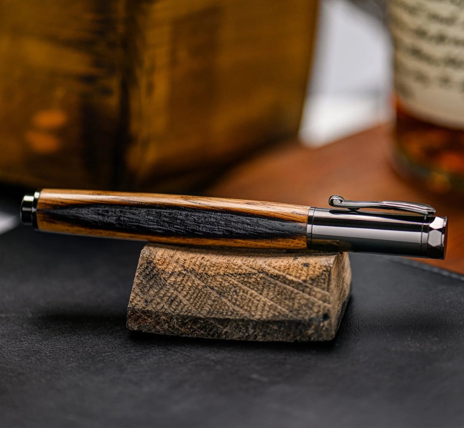 KY Bourbon Barrel Gun Metal Magnet
