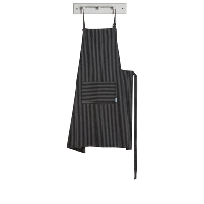 Oversized Pinstripe Apron