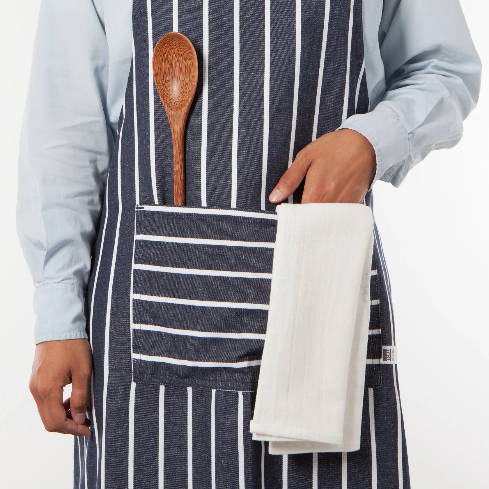 Mighty Butcher Stripe Apron