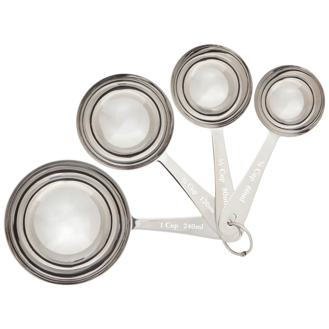 Silver Measuring Cups