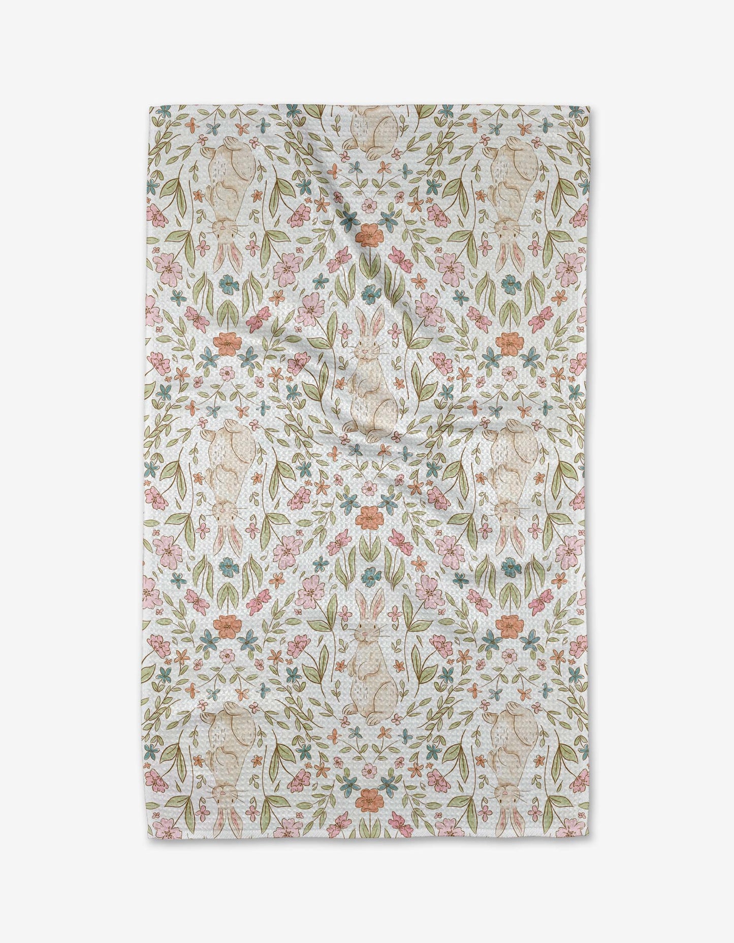 Cottontail Florals Tea Towel