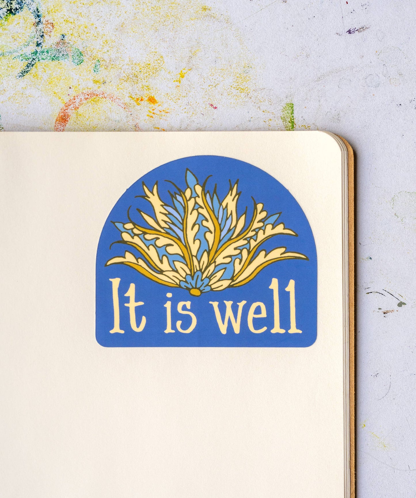 It Is Well Hymn Sticker