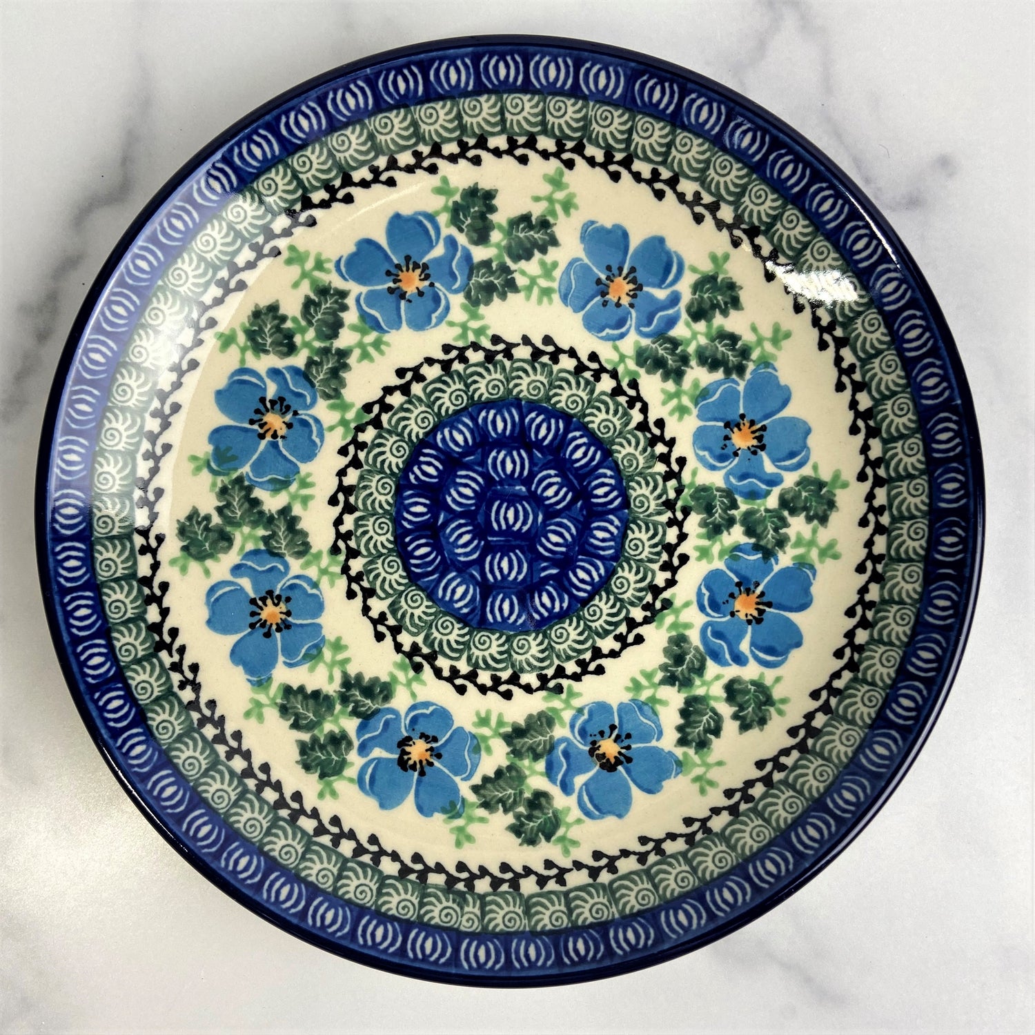 Morning Glory Salad/Dessert Plate 8&quot;