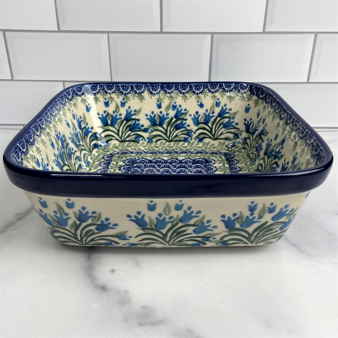 Blue Bells Square Baker 8&quot;