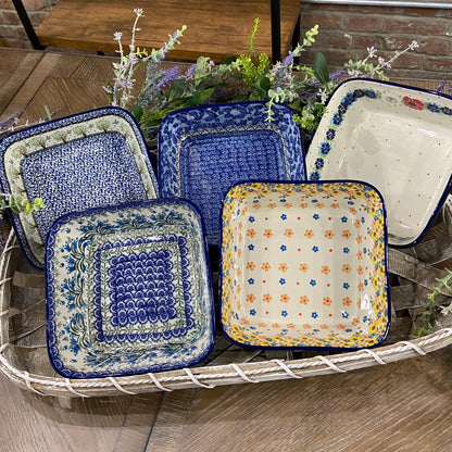 Blue Bells Square Baker 8&quot;