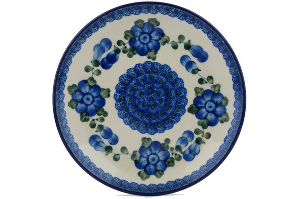Blue Poppy 8&quot; Salad/Dessert Plate