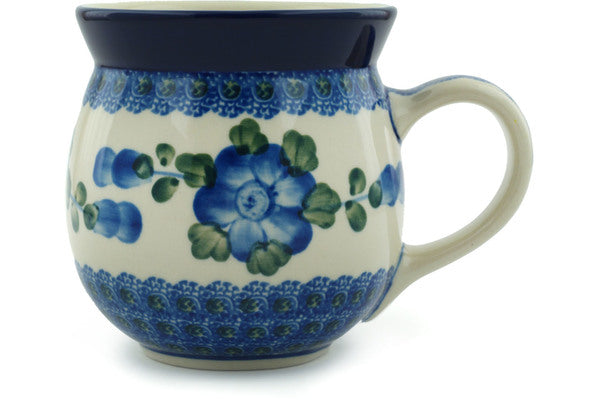 Blue Poppy 16 oz. Bubble Mug