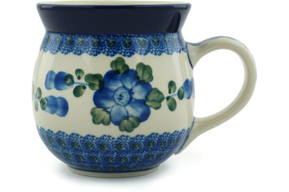 Blue Poppy 16 oz. Bubble Mug
