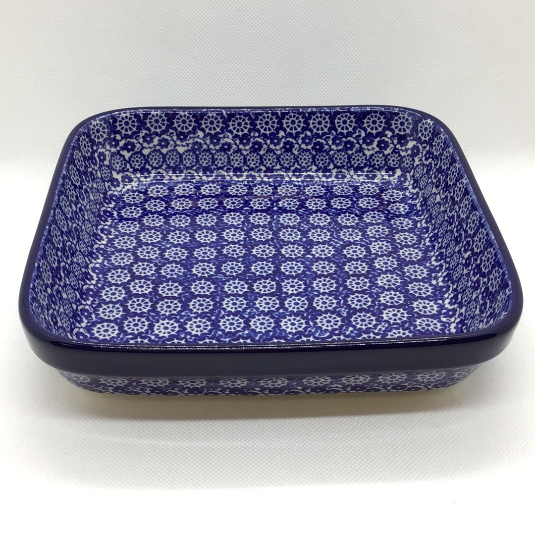 Midnight Shallow Square Baker 8&quot;