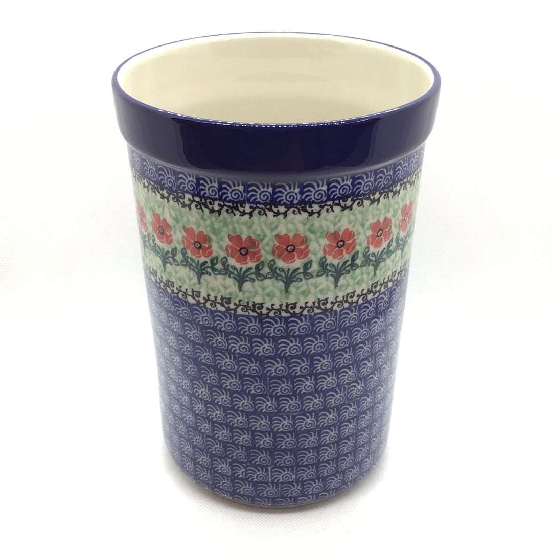 Red Daisies Wine/Utensil Holder