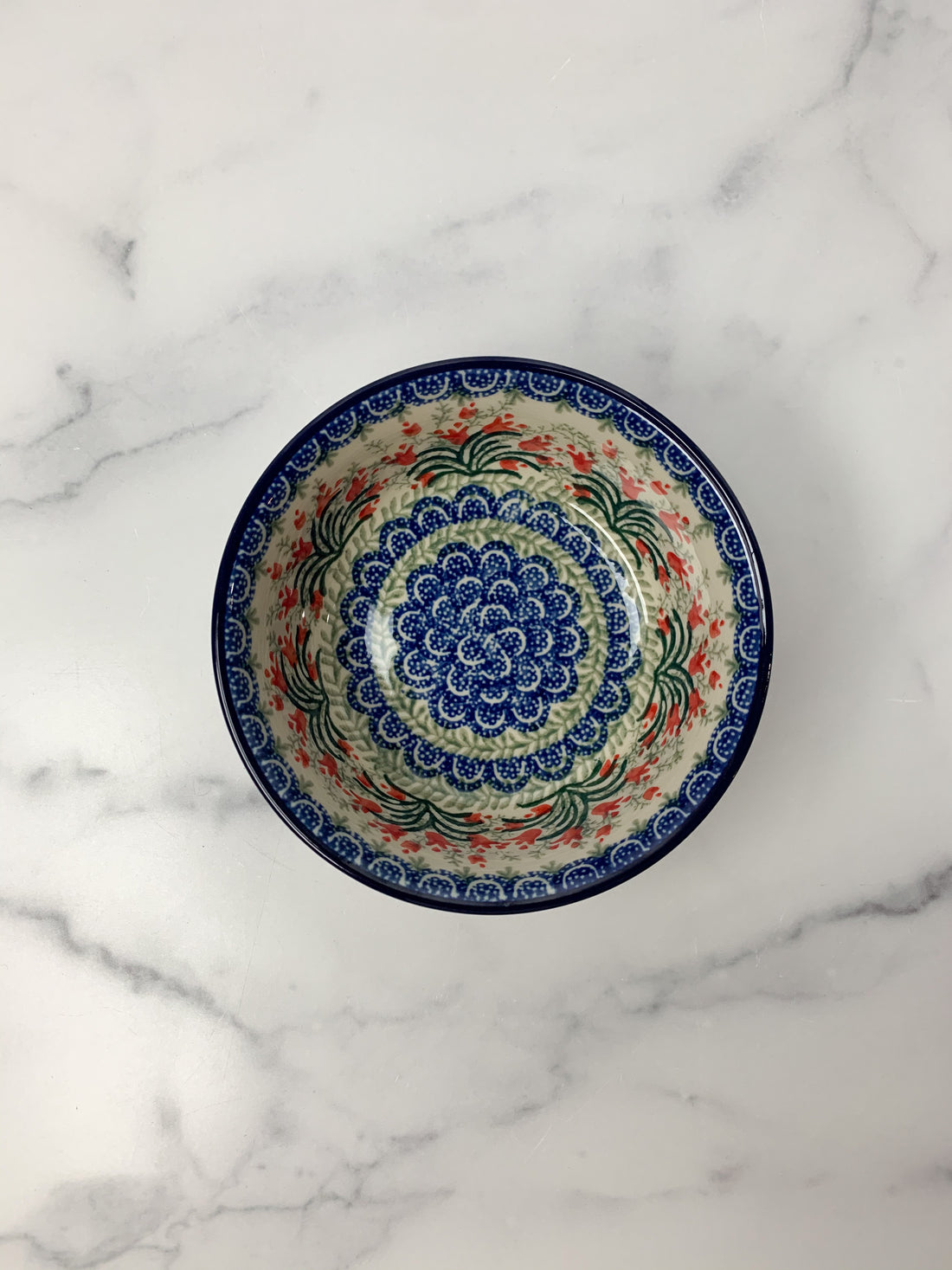 Crimson Bells Soup/Cereal Bowl 6&quot;