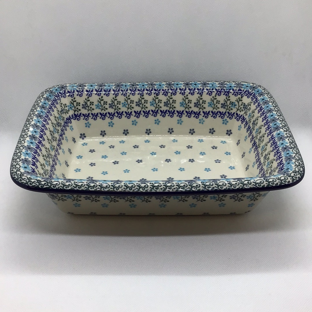Icicle Rectangular Baker w/Rim 9 x 11