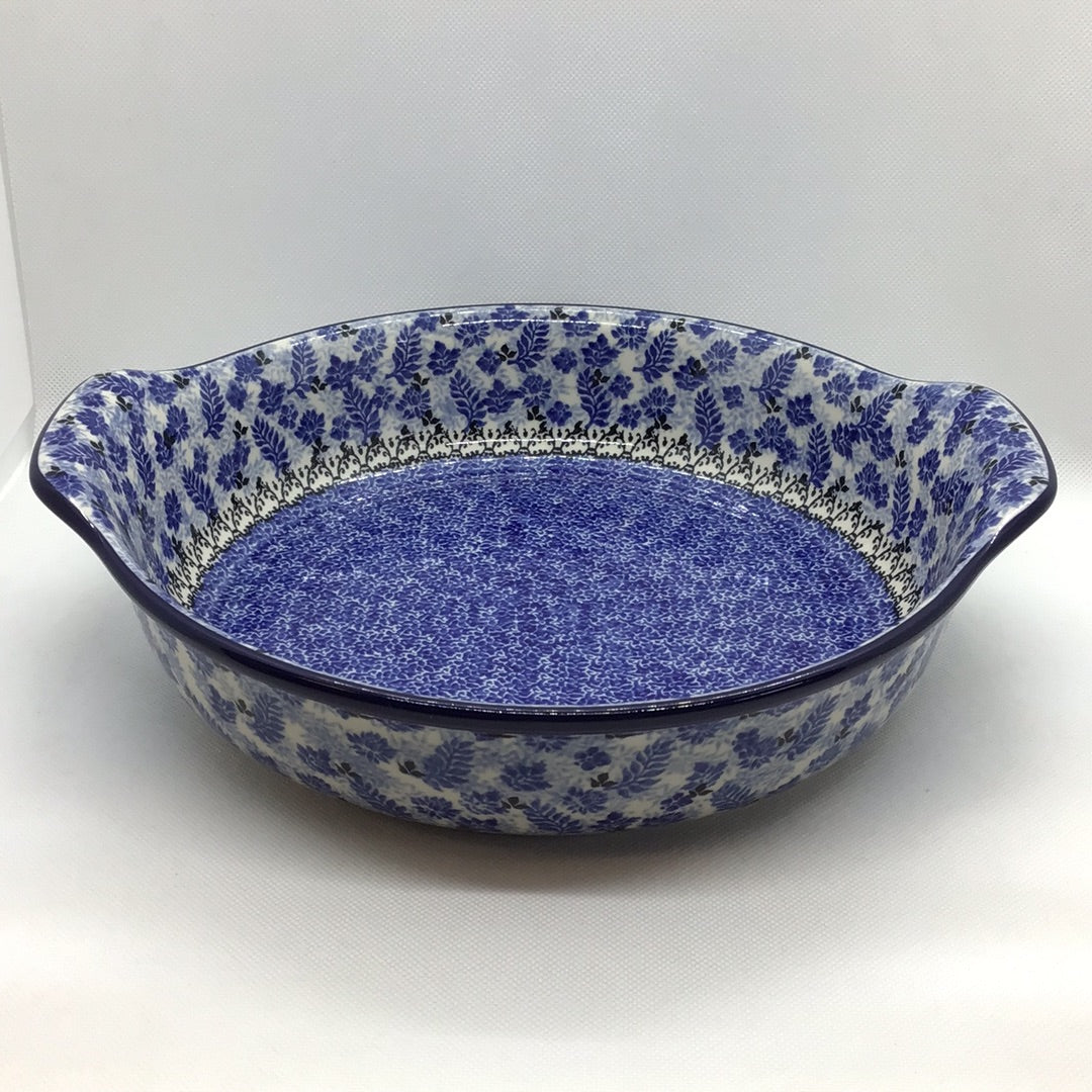 Fern Round Baker w/Grips 10&quot;