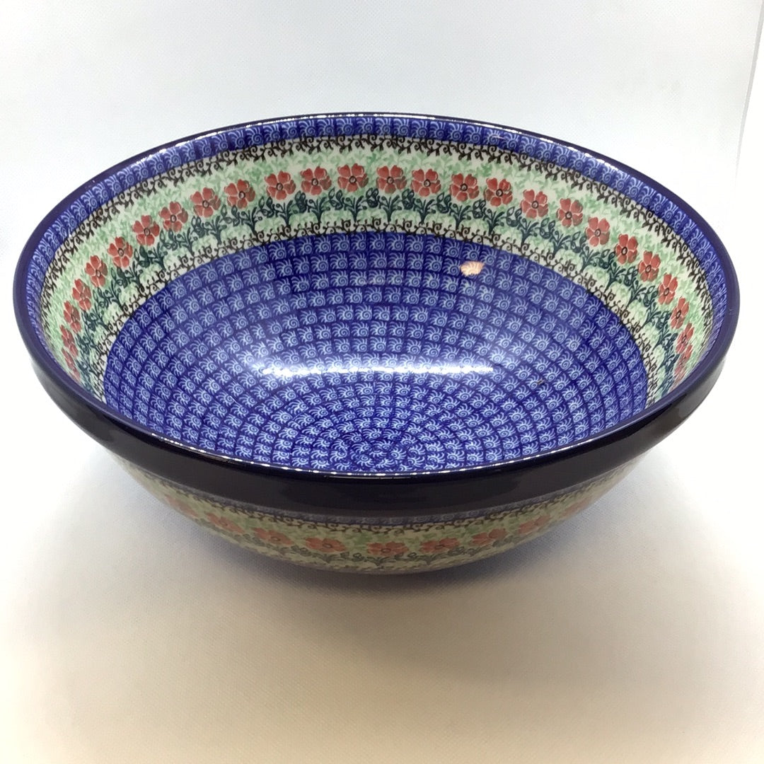 Red Daisies Nesting Bowl 11&quot;