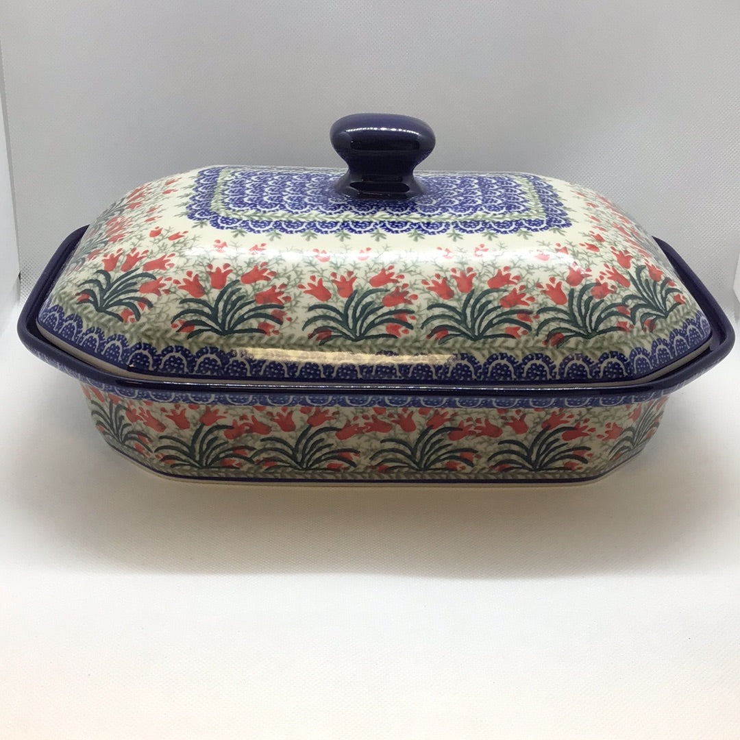 Polish Pottery Covered Bakeware