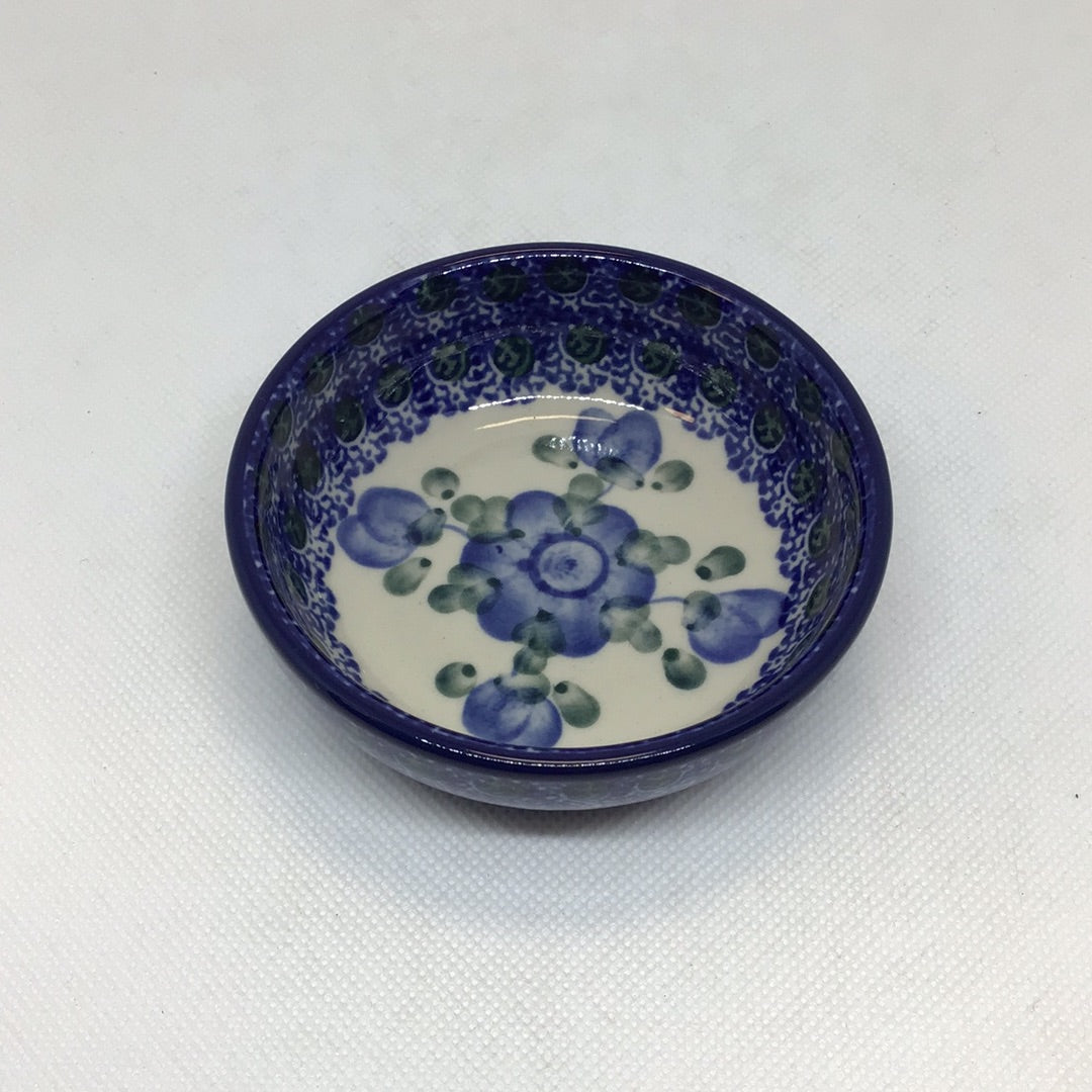Blue Poppy Tiny Round Bowl 3.5"