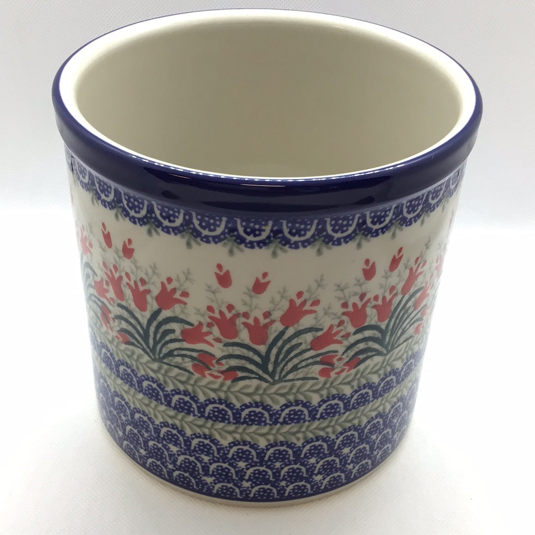 Crimson Bells Utensil Pot 5.5&quot;