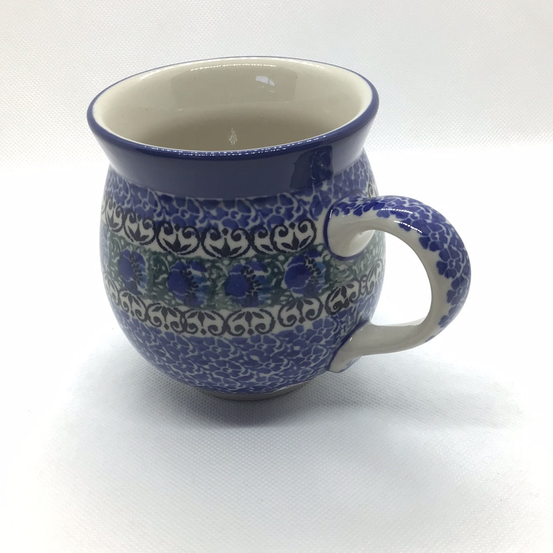 Peacock Feather Bubble Mug 12 oz