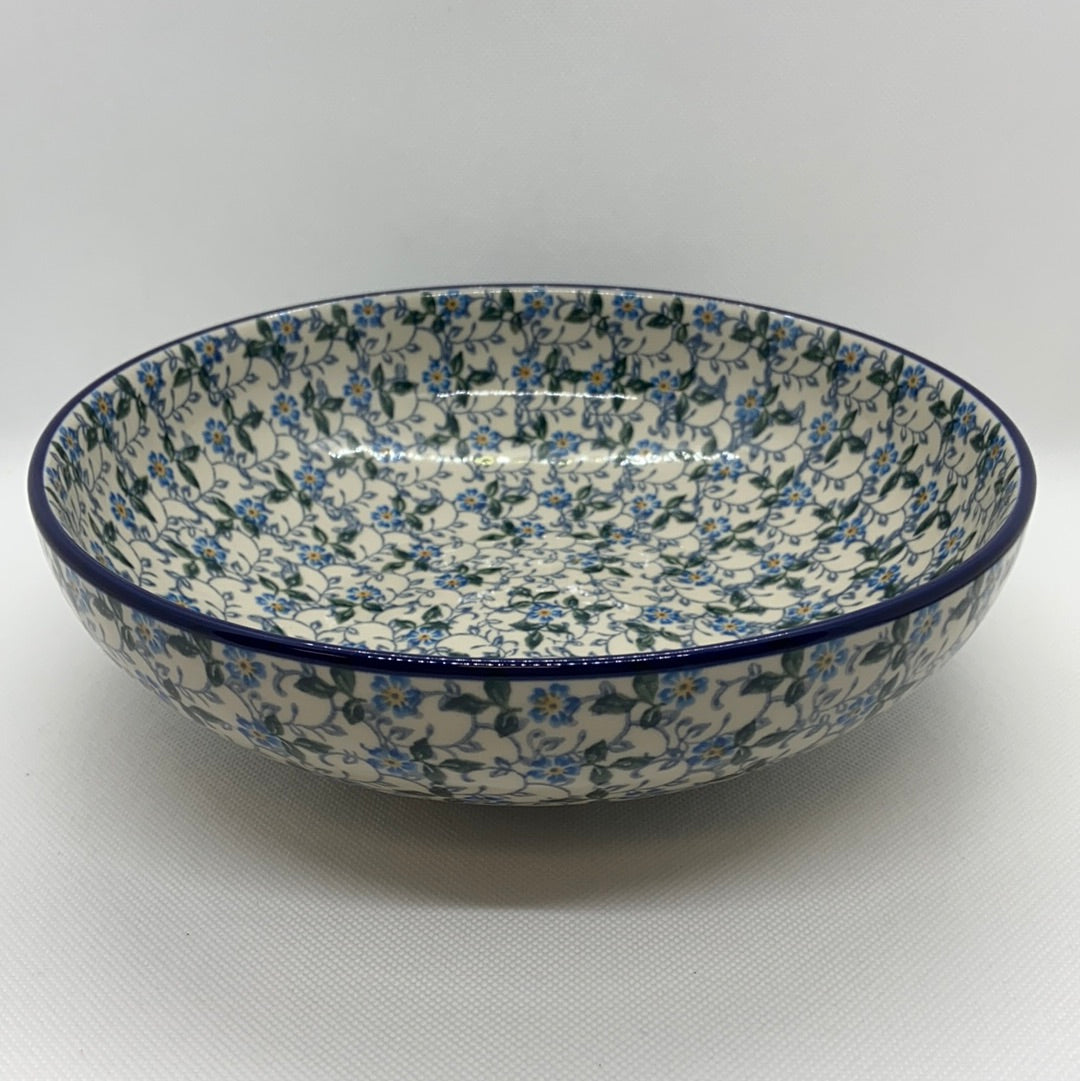 Sapphire Shallow Serving Bowl 9&quot;