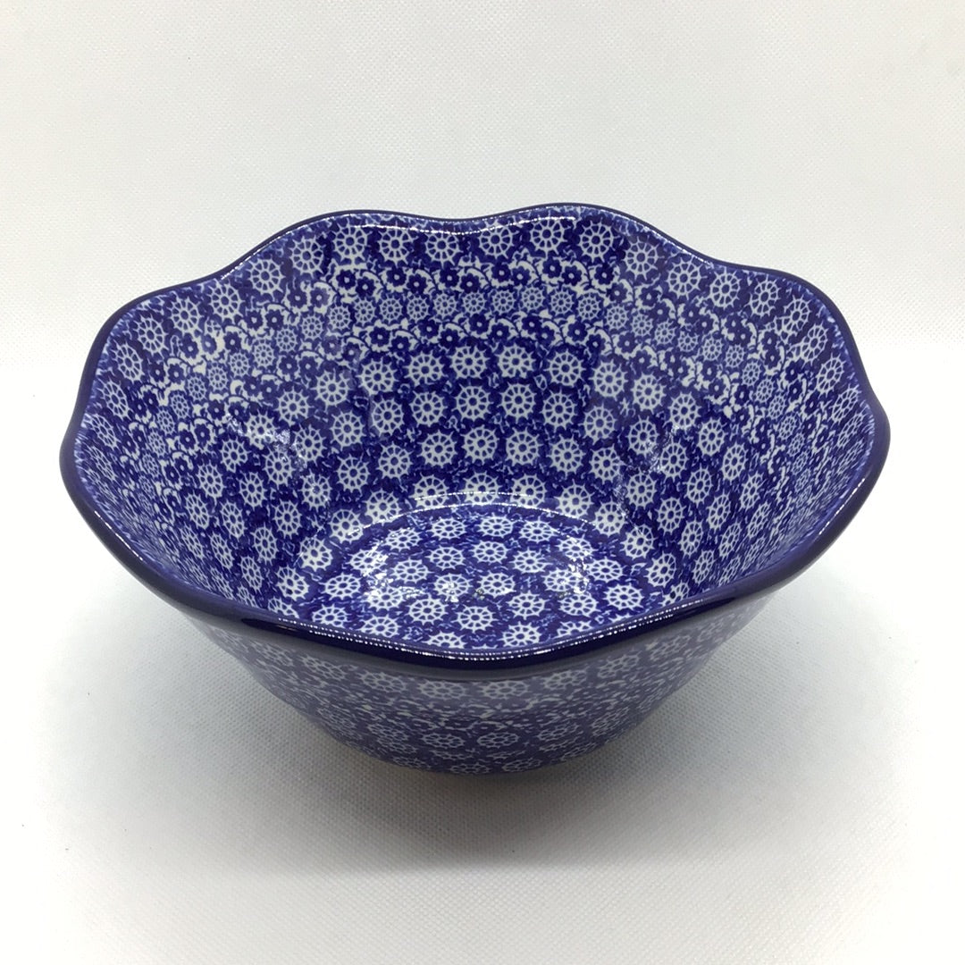Midnight Wavy Edge Bowl 8&quot;